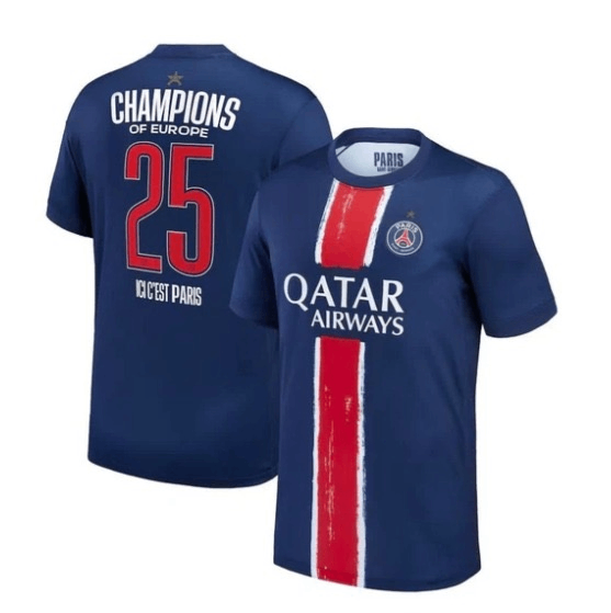 Maillot PSG Domicile 2024/2025 Spécial LDC