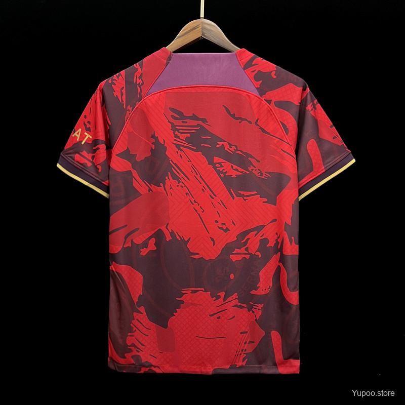 Maillot 24/25 PSG Spécial Rouge
