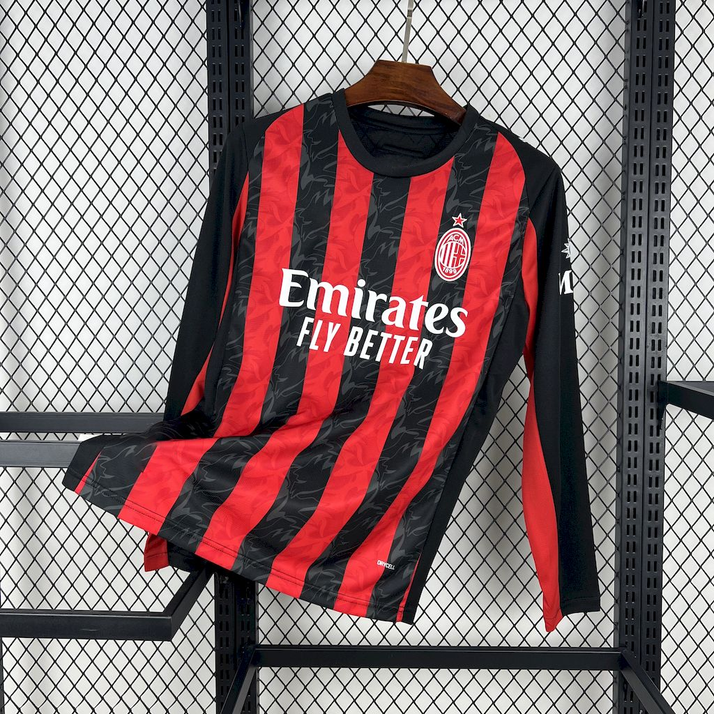 Maillot Manches Longues AC Milan Domicile 2025/2026