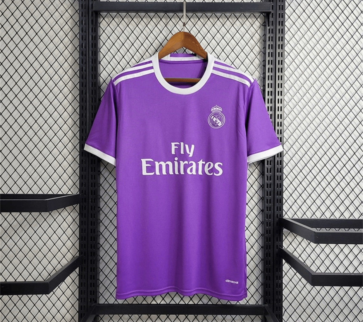 Maillot Real Madrid Retro 2016/2017 Violet