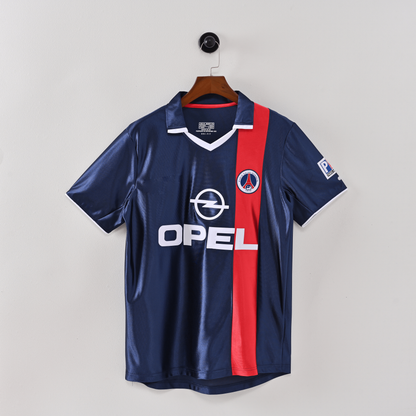 Maillot Rétro PSG Domicile 2001/2002