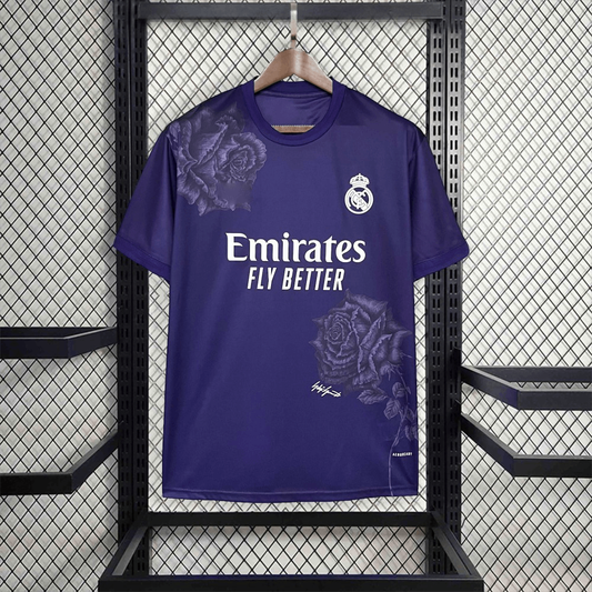 Maillot Real Madrid x Yamamoto Violet 2024 2025