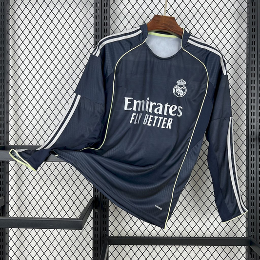 Maillot Manches Longues Real Madrid Extérieur 2025/2026