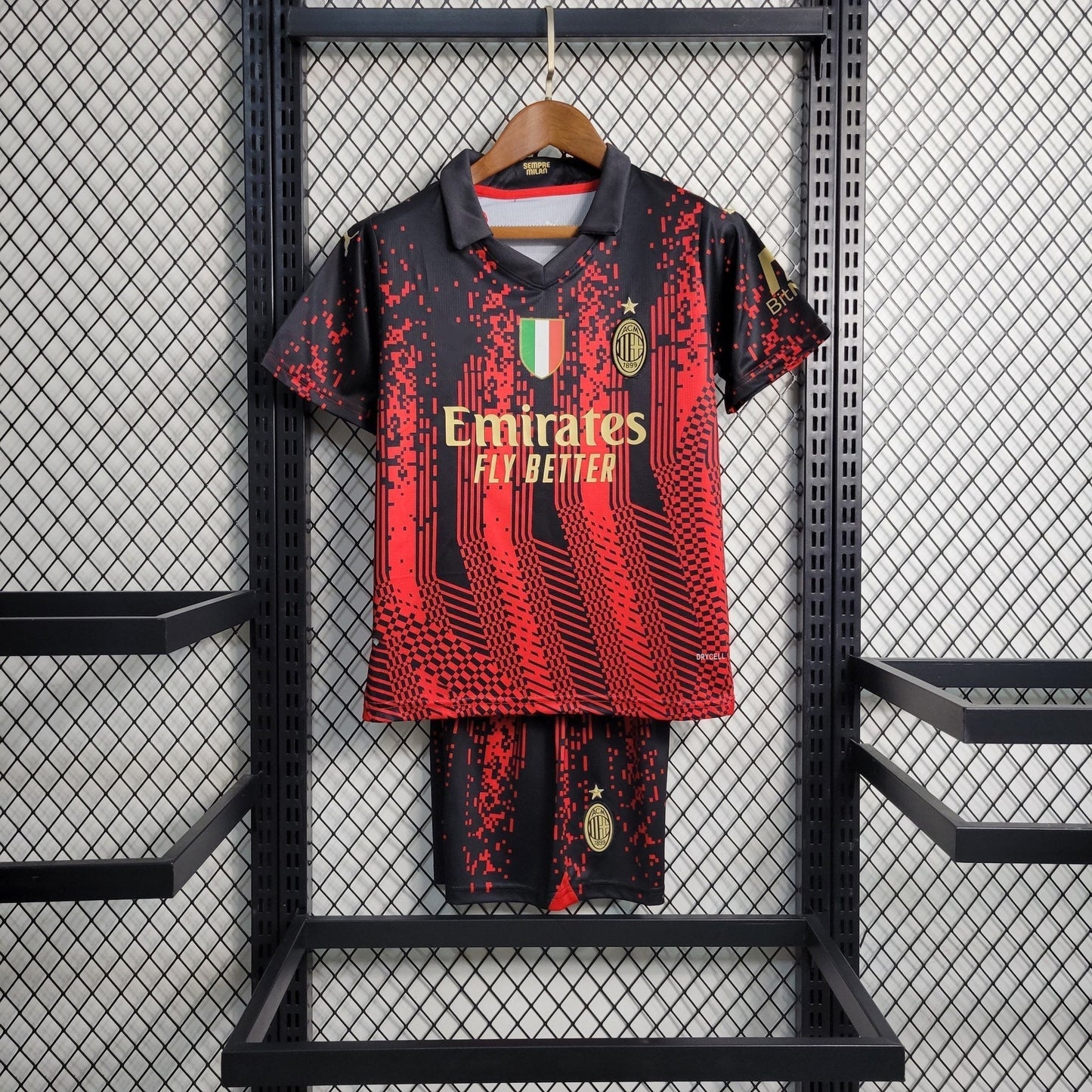 Kit Enfant AC Milan Extérieur 2023/2024